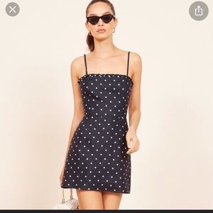Reformation Ava Mini dress polka dot